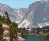 Edgar Alwin Payne, First Lake, Near Big Pine, California, oil on canvas