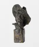 The Sergeant by Frederic Remington, bronze, sold Jul 2024