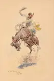 Charles Marion Russell, Bronc Rider