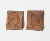 Charles Marion Russell, Russell Self-Portrait Bookends