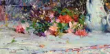 Richard Schmid, Begonias and Wildflowers, 1961, oil on canvas