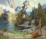 Jack Wilkinson Smith, Mountain River Landscape