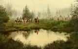 Howard Terpning, Gathering at Dawn