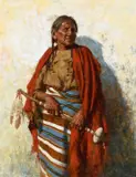 Howard Terpning, Sits Beside Me Wife