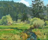 William Wendt, Meandering Stream