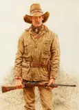 James Bama, The Hunter, 1999, oil on board