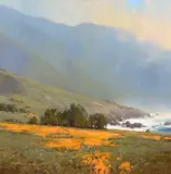 Cindy Baron, Displaying All of Its Glory, 2023, oil on canvas laid on board