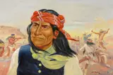 Joe Beeler, Geronimo, oil on canvas