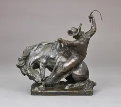Solon Borglum, Bucking Broncho, bronze