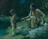 E. Irving Couse, The Butterfly