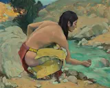 E. Irving Couse, Indian Drinking
