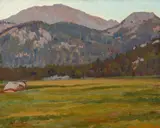 Maynard Dixon, Meadow and Mountain