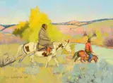 Elling William Gollings, Camp on the Tongue River