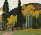 Ernest Martin Hennings, Two Indian Riders