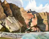 Edward Hopper, Shoshone Cliffs, Wyoming