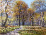 Francois Koch, Fall Morning Glory, oil on canvas