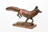 Bob Kuhn, Winter Chase, bronze