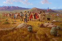 Ted Long, Camp Fortunate, 2006, oil on canvas