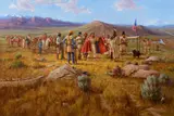 Ted Long, Camp Fortunate, 2006, oil on canvas