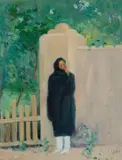 Bert Geer Phillips, Indian Woman in Taos
