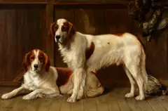 Alexander Pope, After the Hunt, oil on canvas