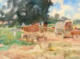 John Singer Sargent, Berles-au-Bois, France