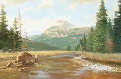 Brett James Smith, No Work Today, 1997, oil on board