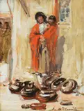 Gerald Cassidy, The Pottery Vendor