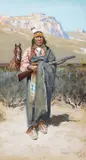 Henry Farny, Indian Brave