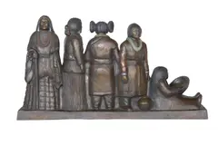 Doug Hyde, Intertribal Greeting, bronze