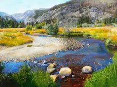 Dan Knepper, The Long Story Hike, 2022, oil on canvas