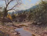 Francois Koch, White Mountain Spring, 1995, oil on canvas