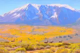 Charles Muench, High Plains Drifters, 2022, oil on canvas
