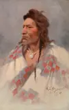 Edgar S. Paxson, Flathead Indian