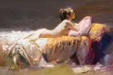 Pino, Prelude to Love, oil on canvas