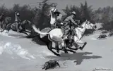 Frederic Remington, A Peccary Hunt in Northern Mexico (ca. 1888)