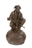 Scott Rogers, Chiricahua Apache, 2009, bronze