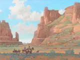 W. Steve Seltzer, Wanderlust, 2022, oil on canvas