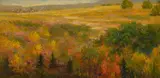 Joseph Henry Sharp, Blackfeet Reservation, oil on canvas laid on board