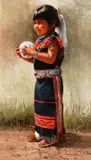 Ray Swanson, The Contest Prize, oil on board