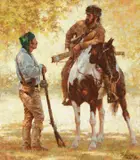 Howard Terpning, Talk Among Trappers