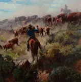 Carl Oscar Borg, The Herd