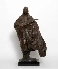 The Graceful Dance by George Carlson, 2001, bronze, sold Jul 2021