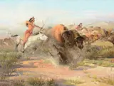 John Clymer, Thundering Hoofs