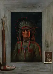 Red Cloud by A. D. M. Cooper, 1903, oil on canvas, sold Jul 2021