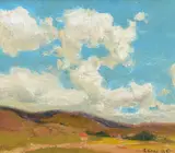 E. Irving Couse, Clouds Over Taos Valley