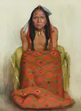 E. Irving Couse, The New Rug