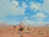 Gerard Curtis Delano, Arizona – Navajos on Their Way to a Ceremonial