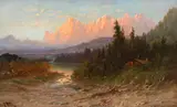 John Fery, Cabin in the Castle Mountains, Montana