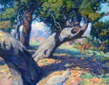 Joe Duncan Gleason, A California Afternoon, oil on canvas